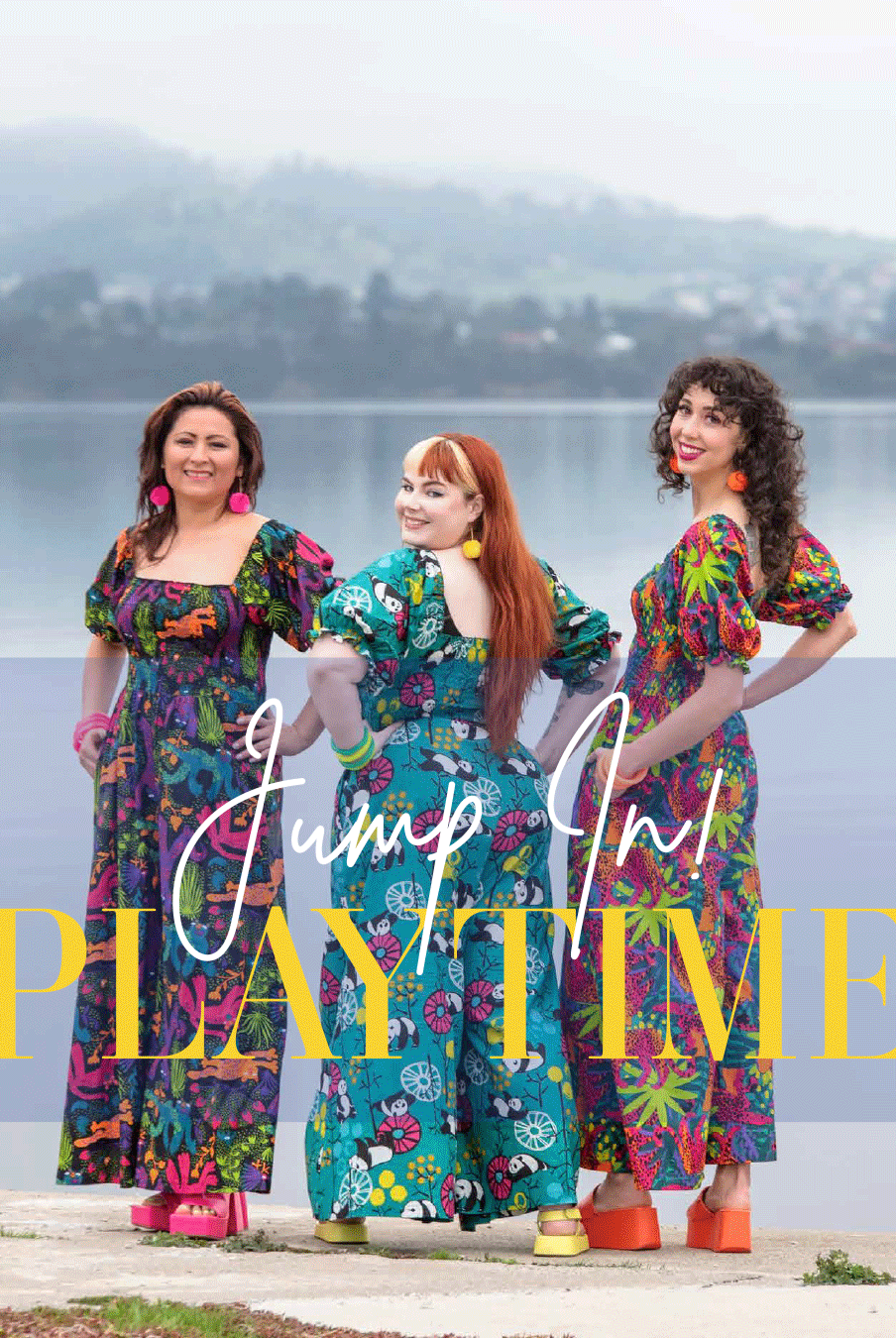 ✨Playtime! 🛼 Jump in and grab your new JUMPSUITS! 😉🌈