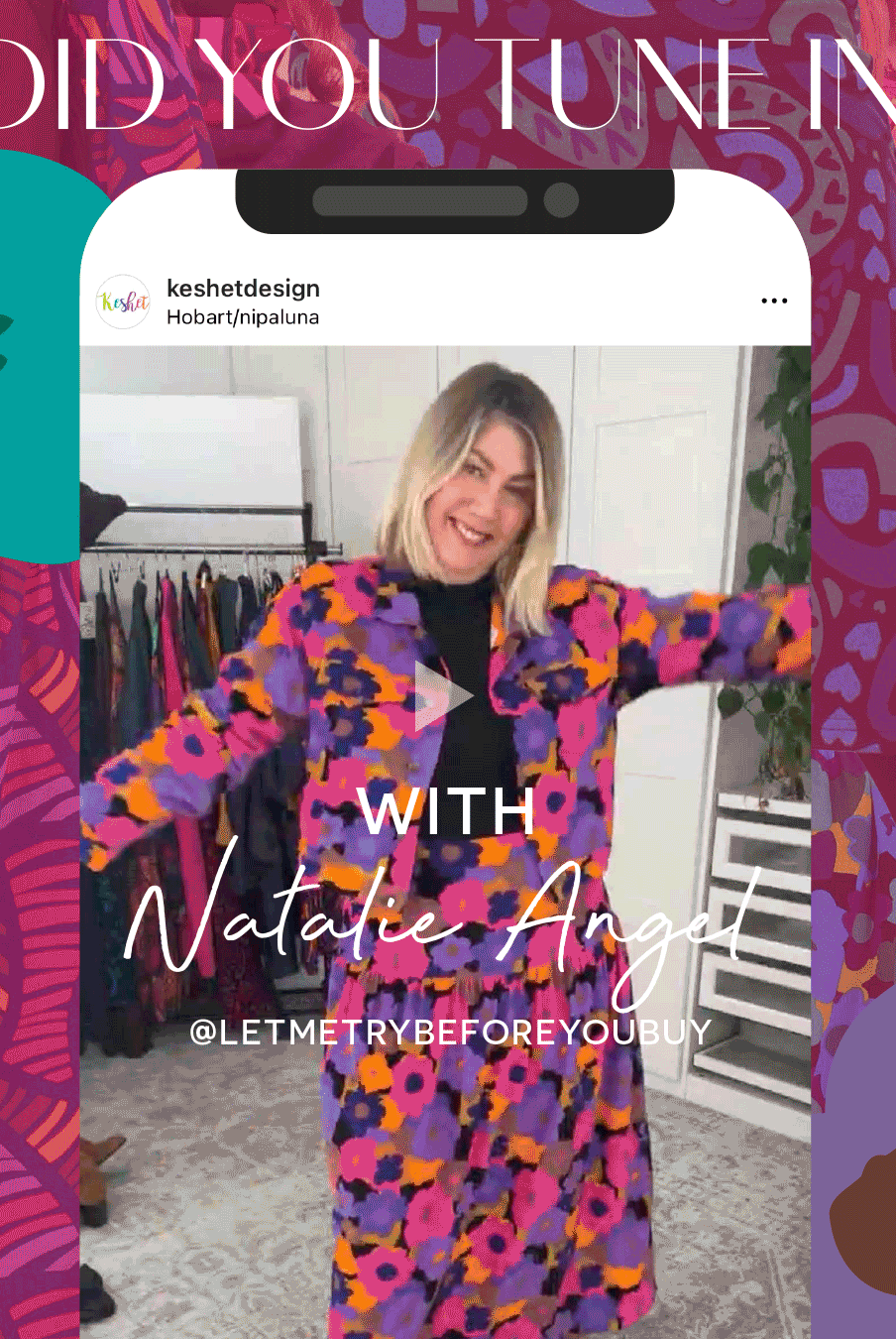 LIVE 🎬 Try On with Natalie Angel 😍