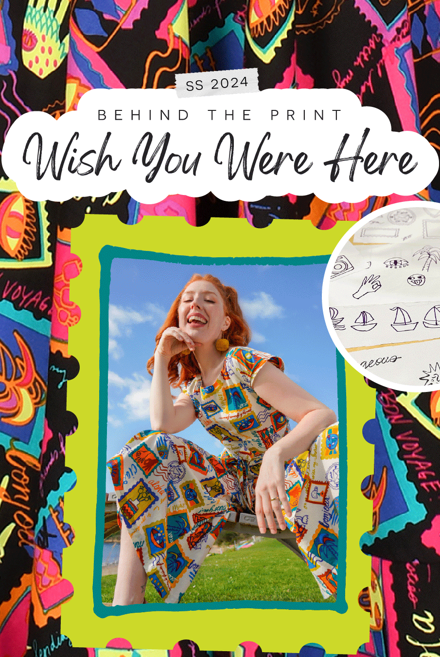 Wish you were here, babes! 🌈🌞