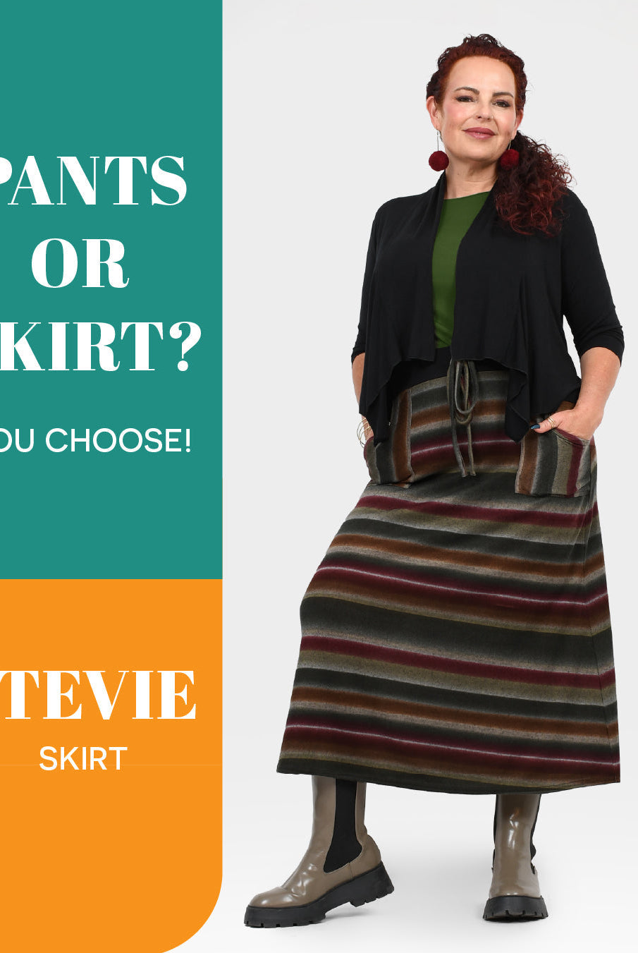 Pants or Skirt? Stevie Does Both! 💅