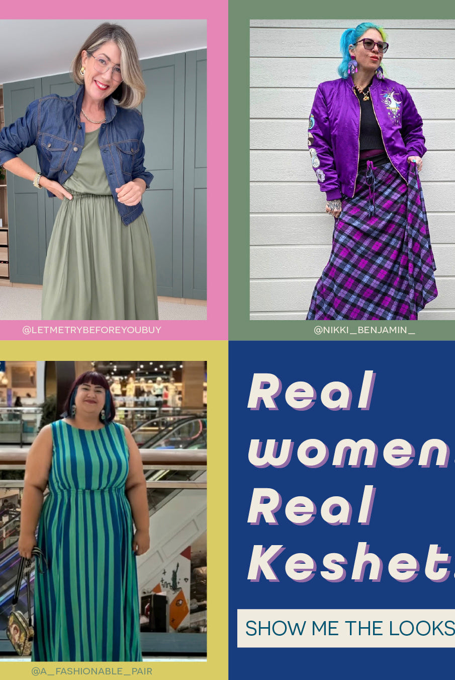 Real Women. Real Keshet. 🌈