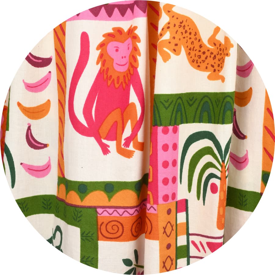 Animalia Pink/Green