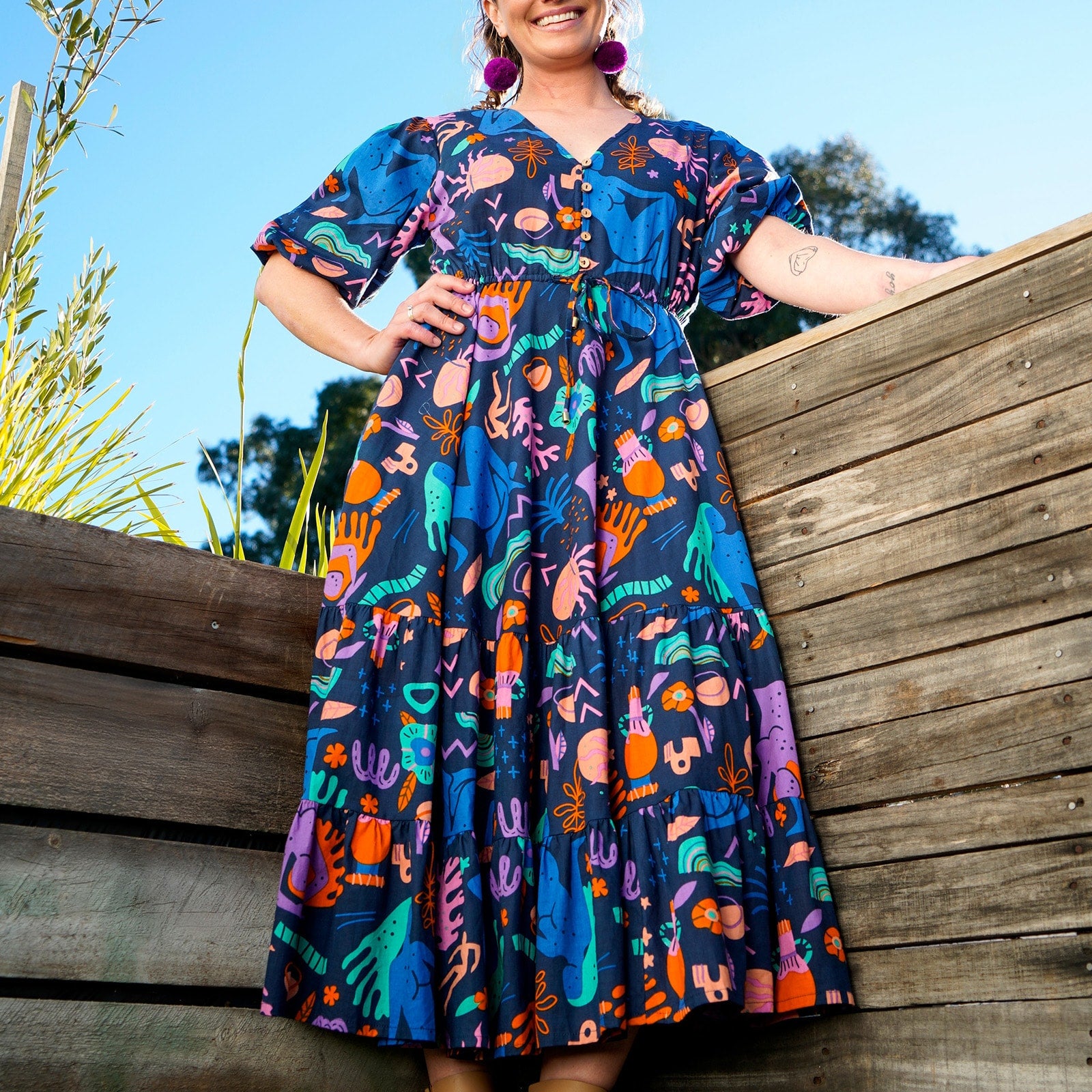 Ava Midi Dress
