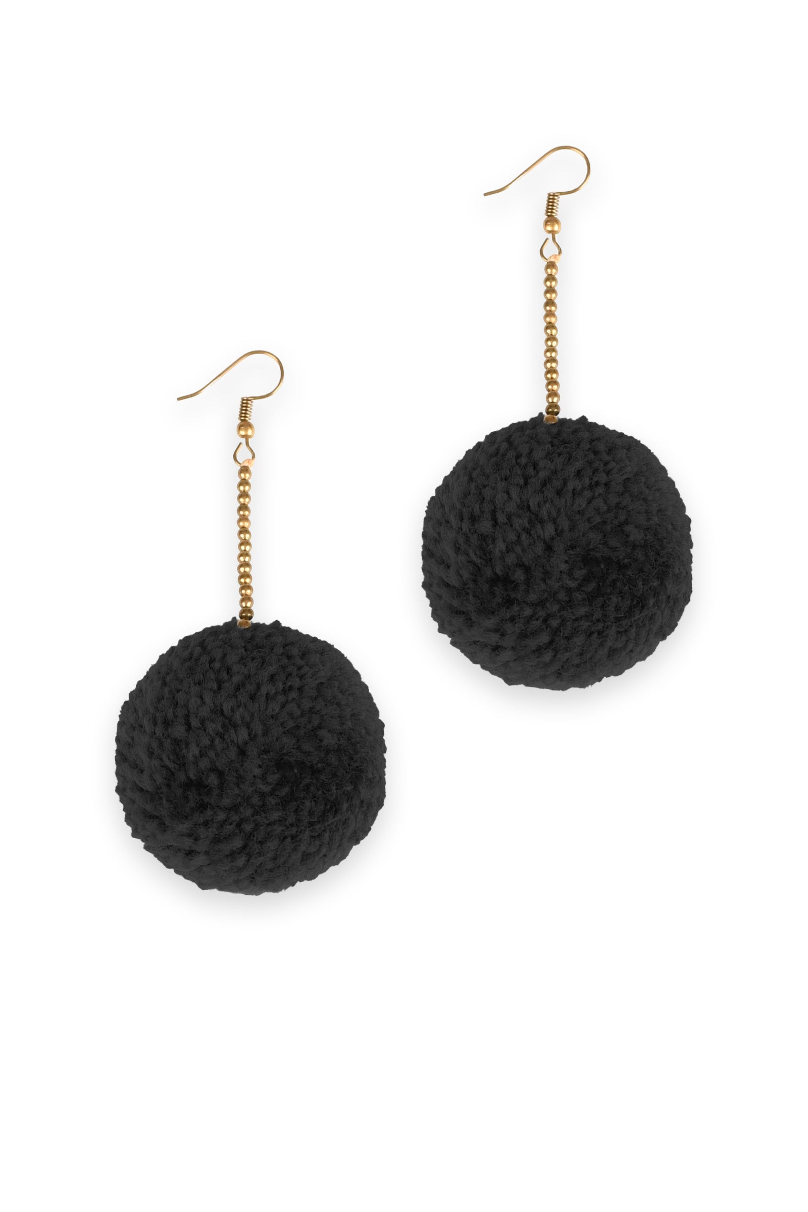 Pom Pom Earrings - Keshet Design