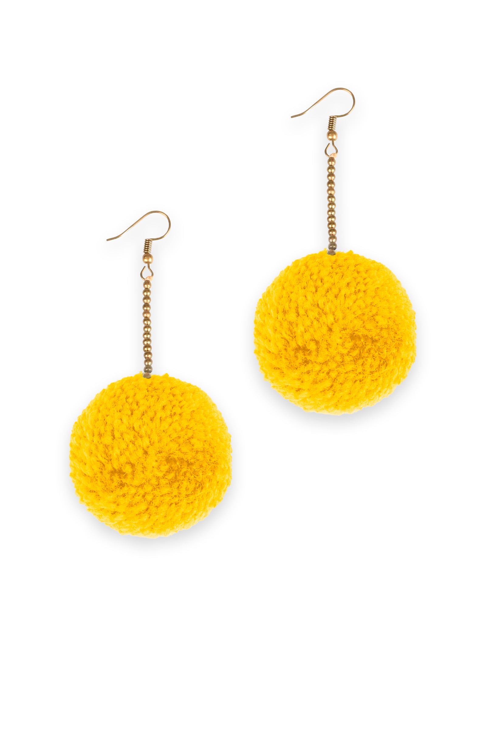 Pom Pom Earrings - Keshet Design