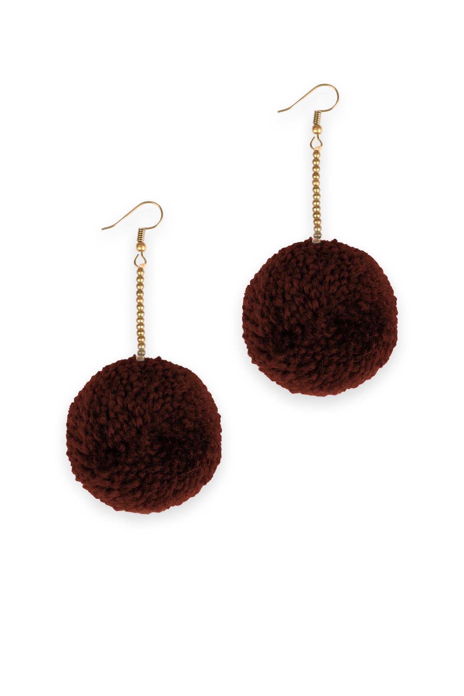 Pom Pom Earrings - Keshet Design