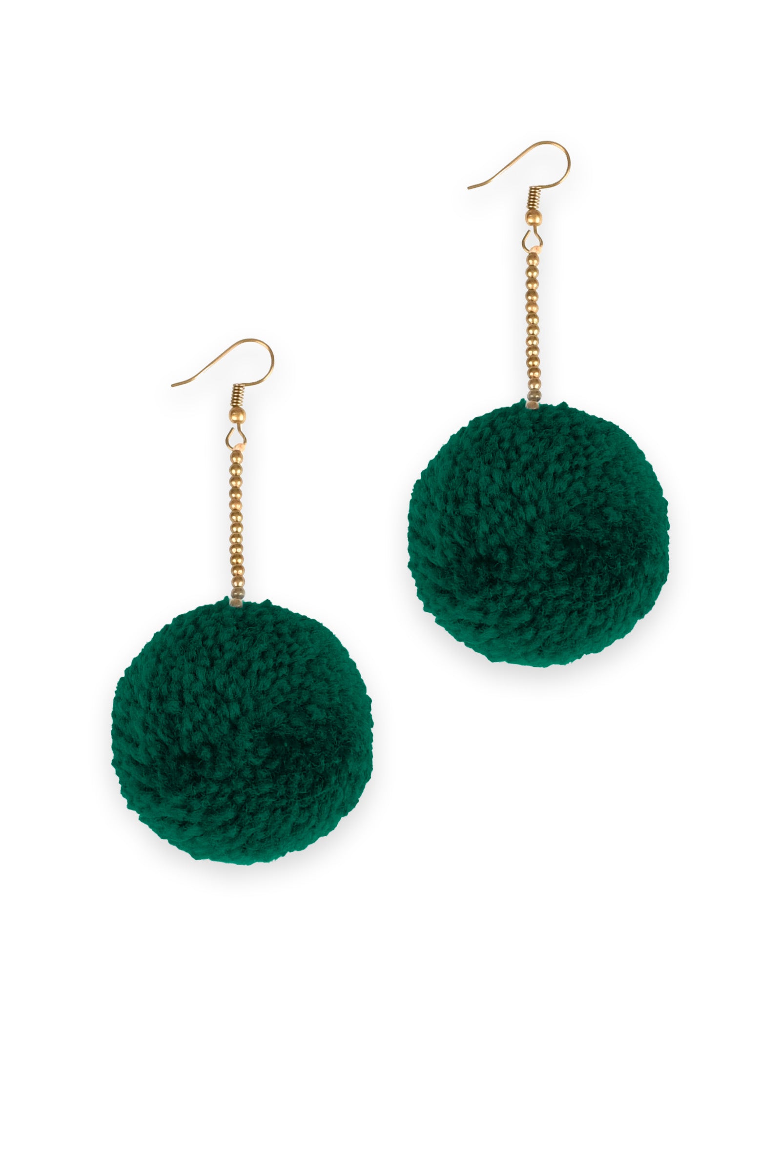 Pom Pom Earrings - Keshet Design