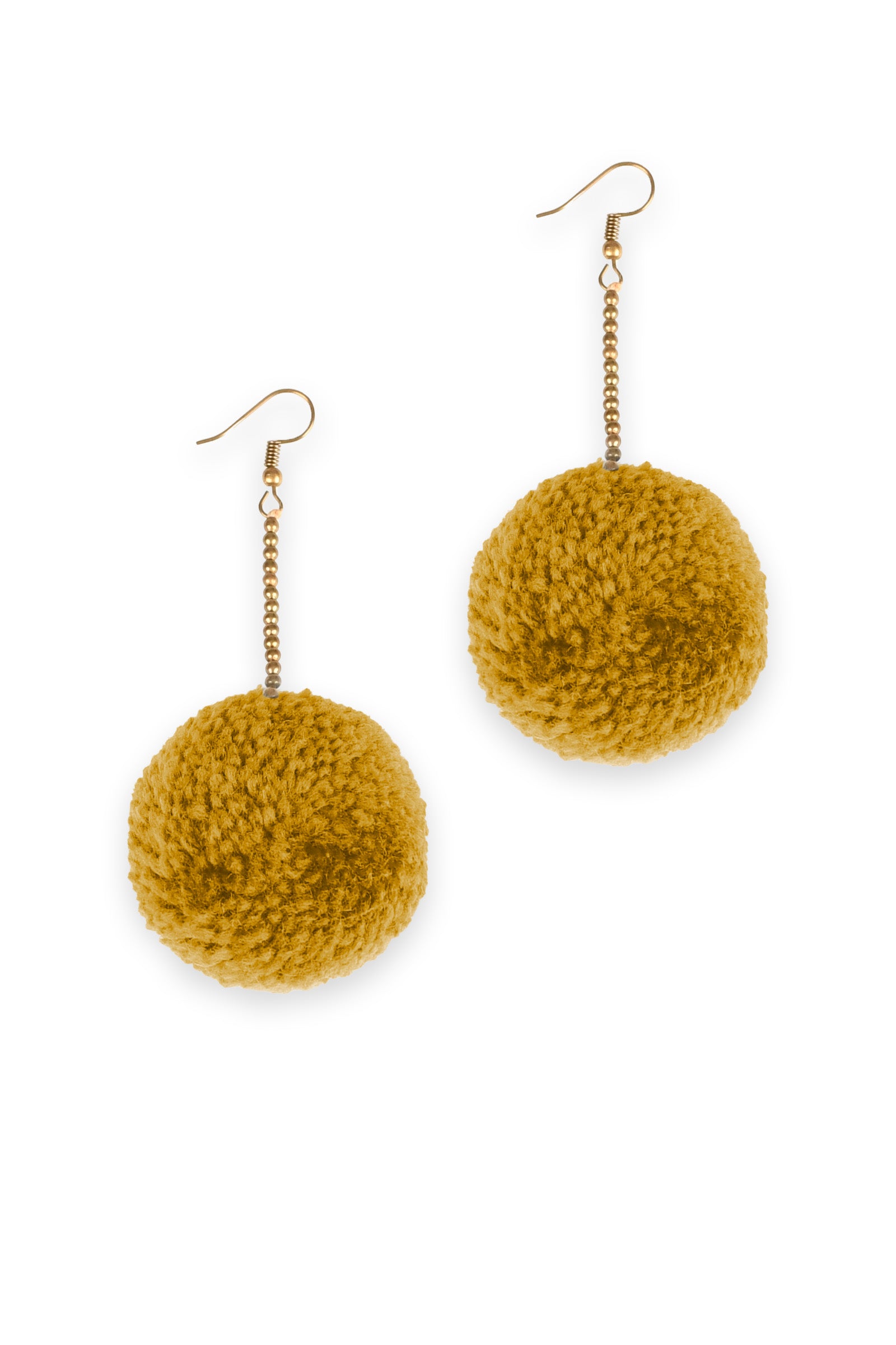Pom Pom Earrings - Keshet Design