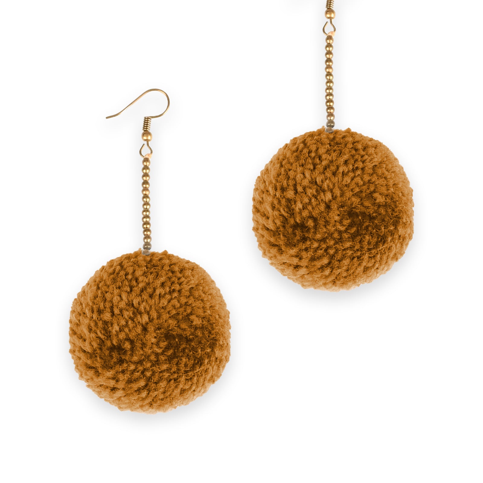 Pom Pom Earrings - Keshet Design