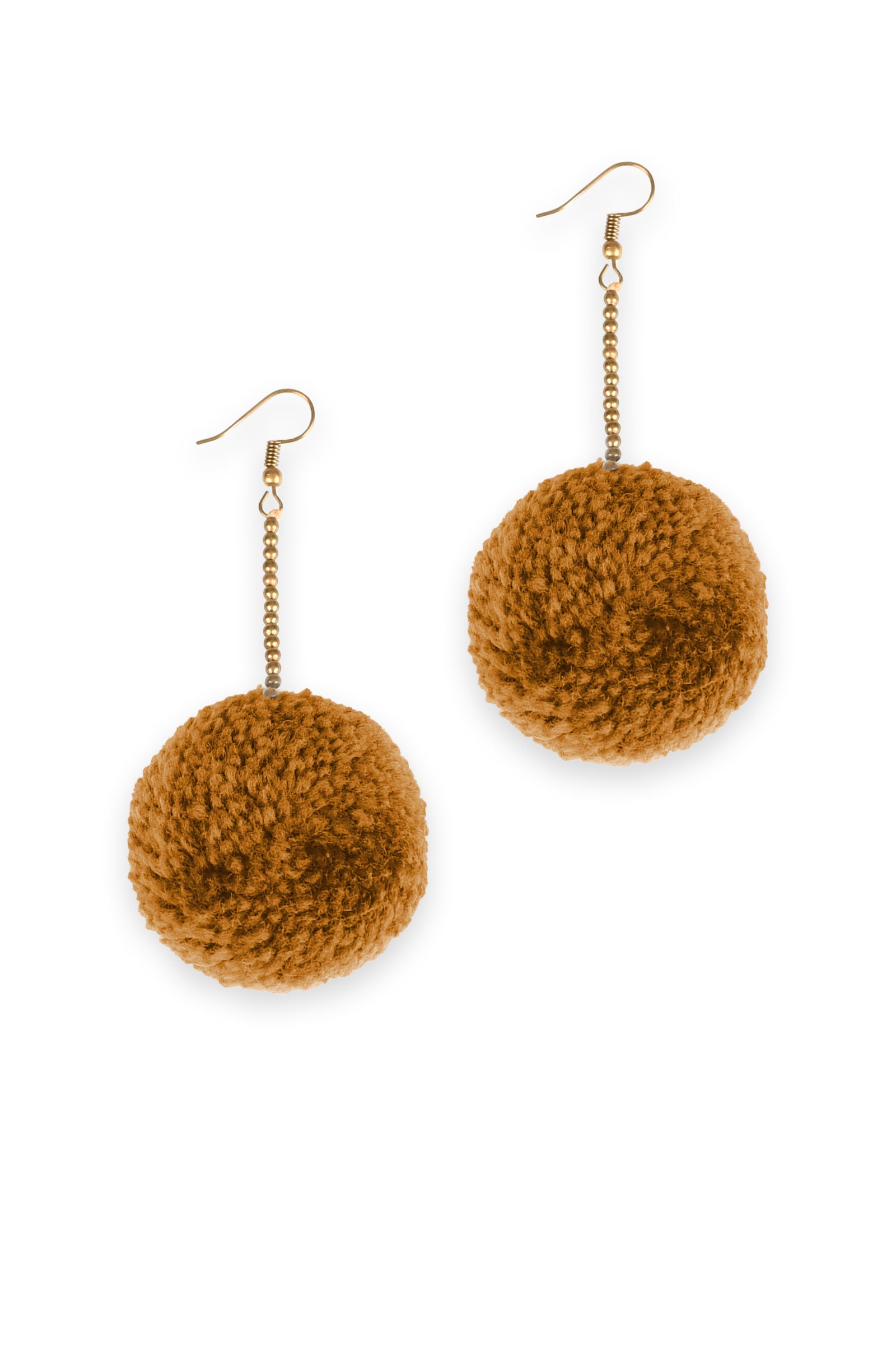 Pom Pom Earrings - Keshet Design