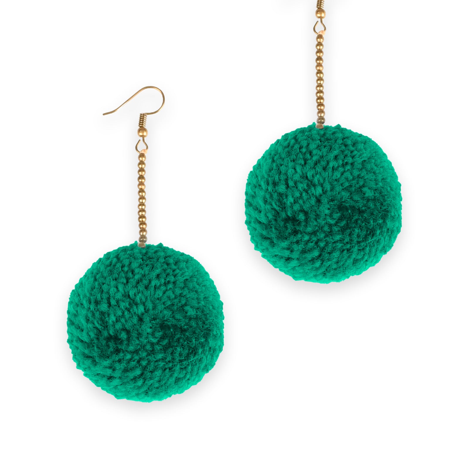 Pom Pom Earrings - Keshet Design