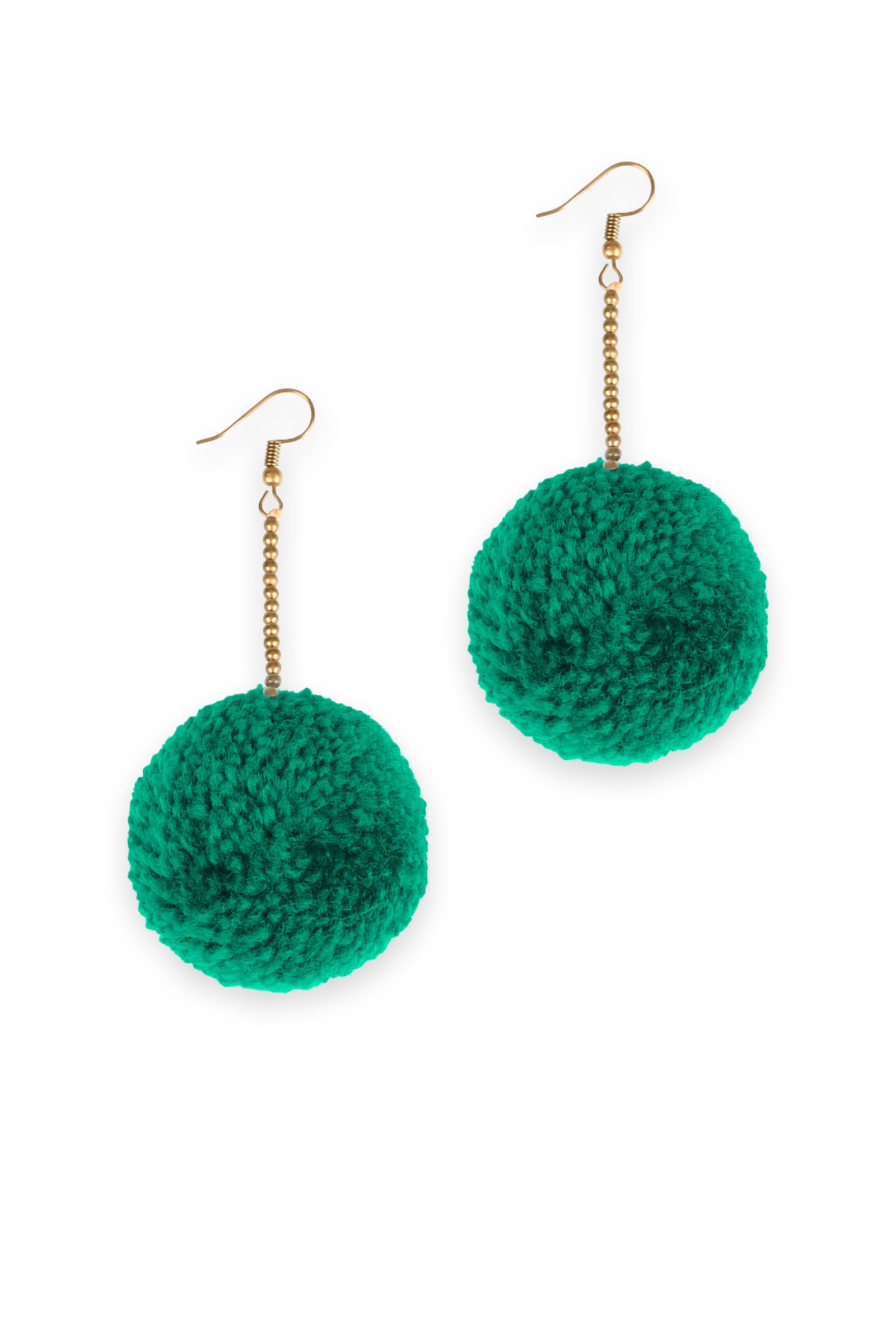 Pom Pom Earrings - Keshet Design