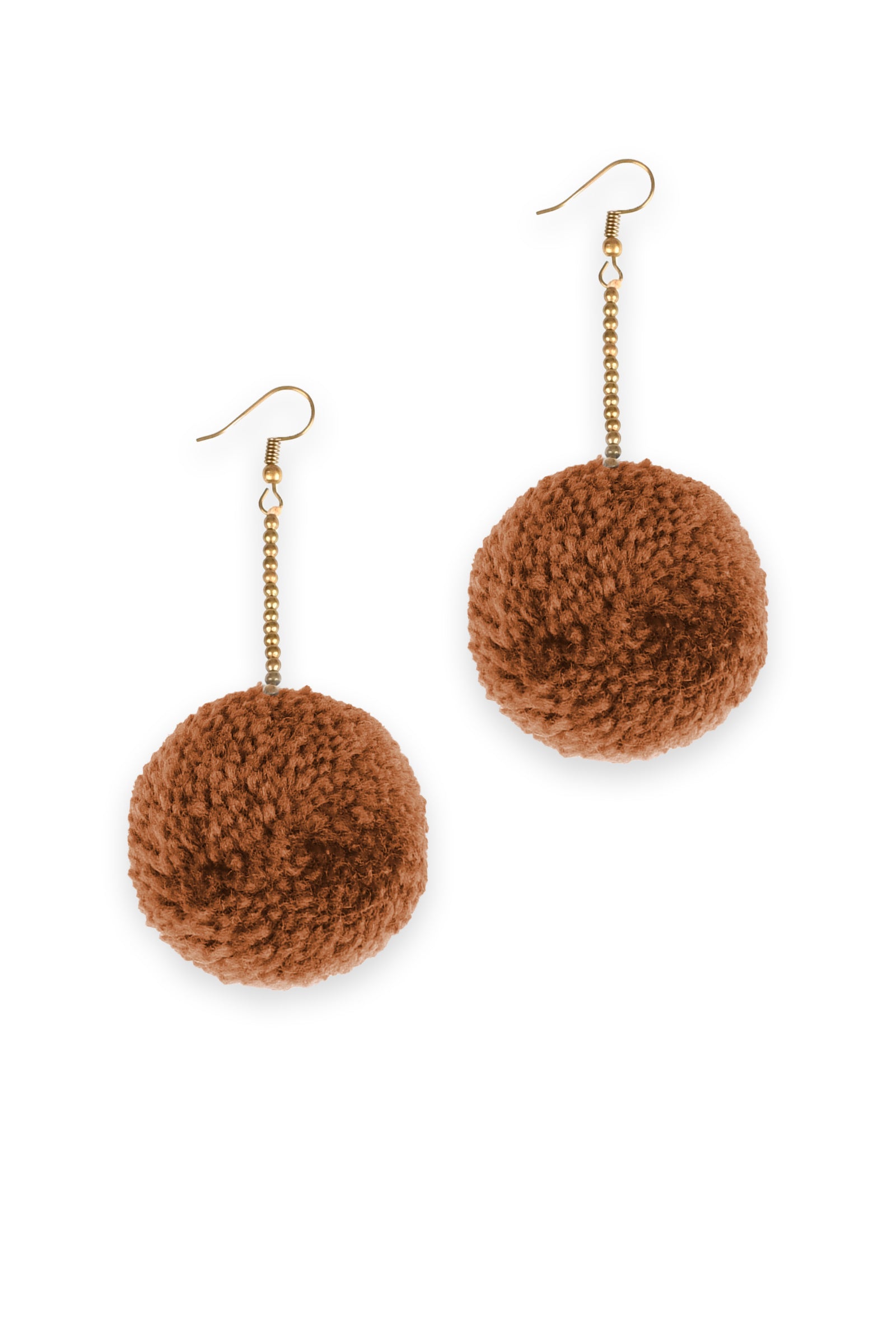 Pom Pom Earrings - Keshet Design