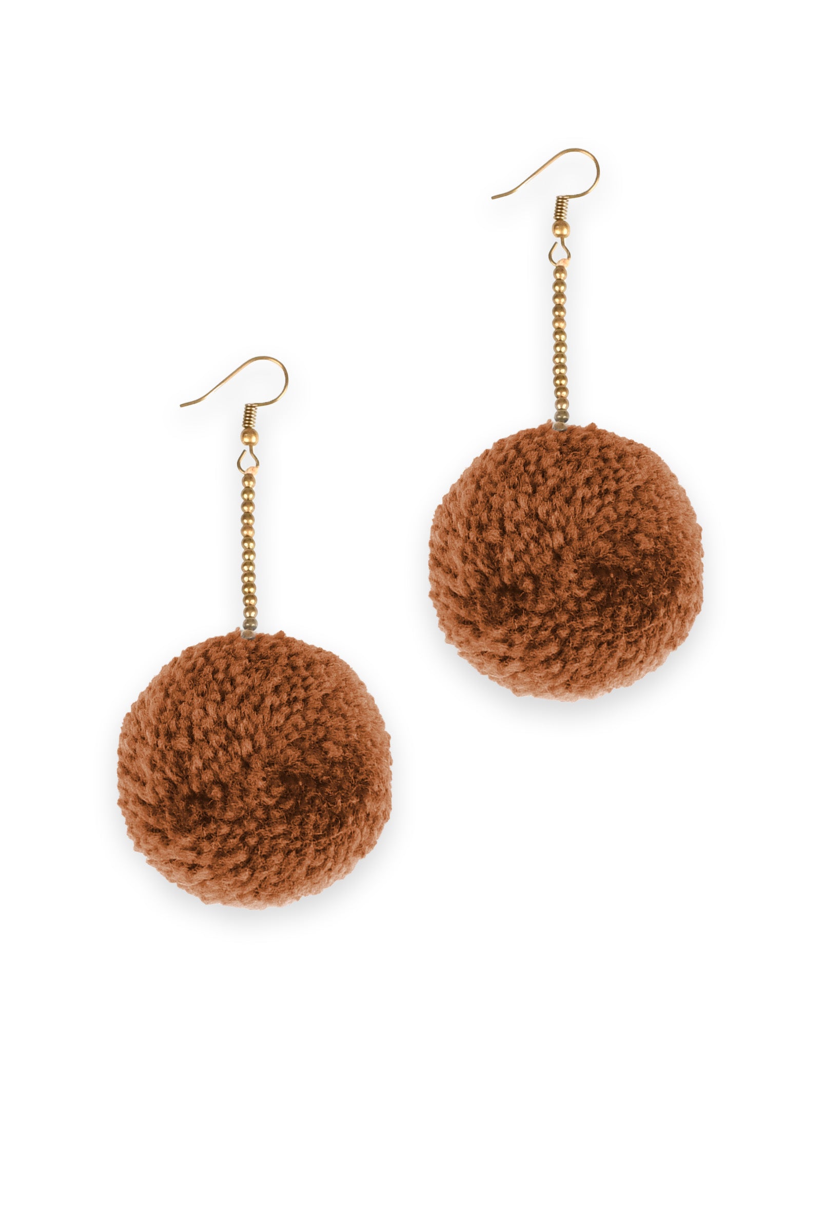Pom Pom Earrings - Keshet Design