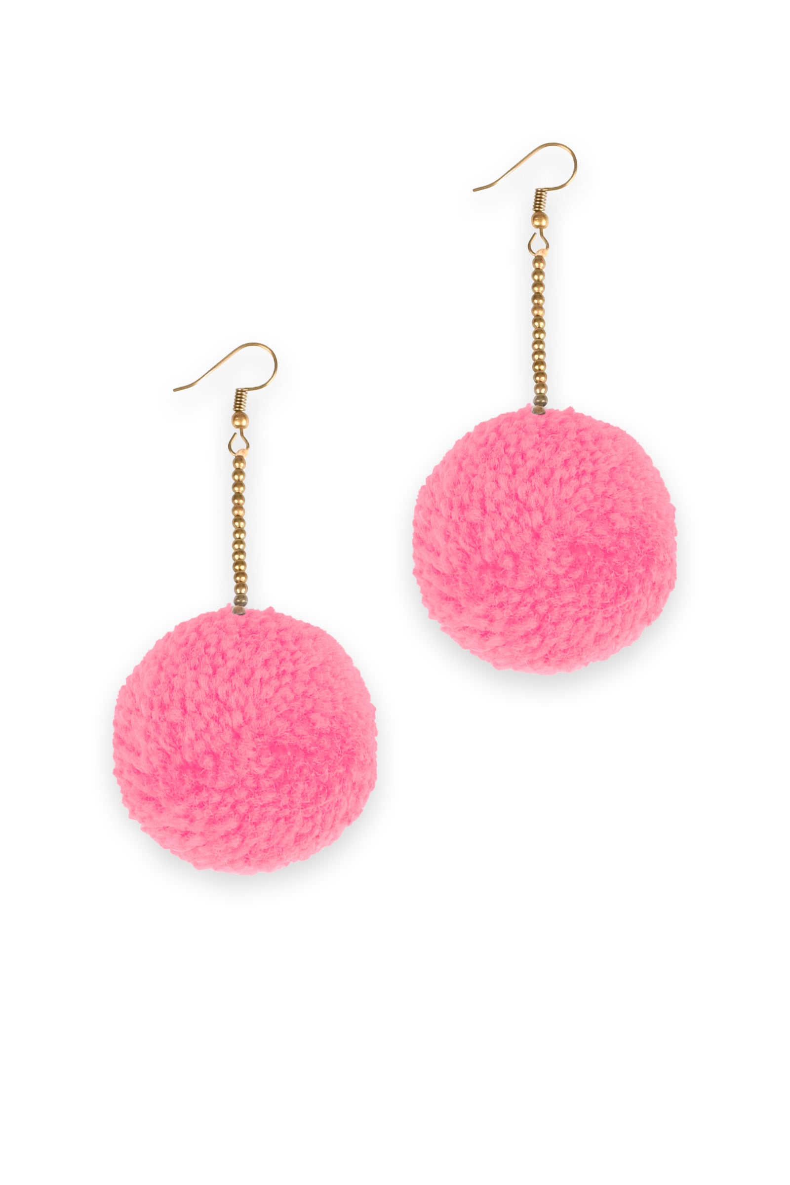 Pom Pom Earrings - Keshet Design