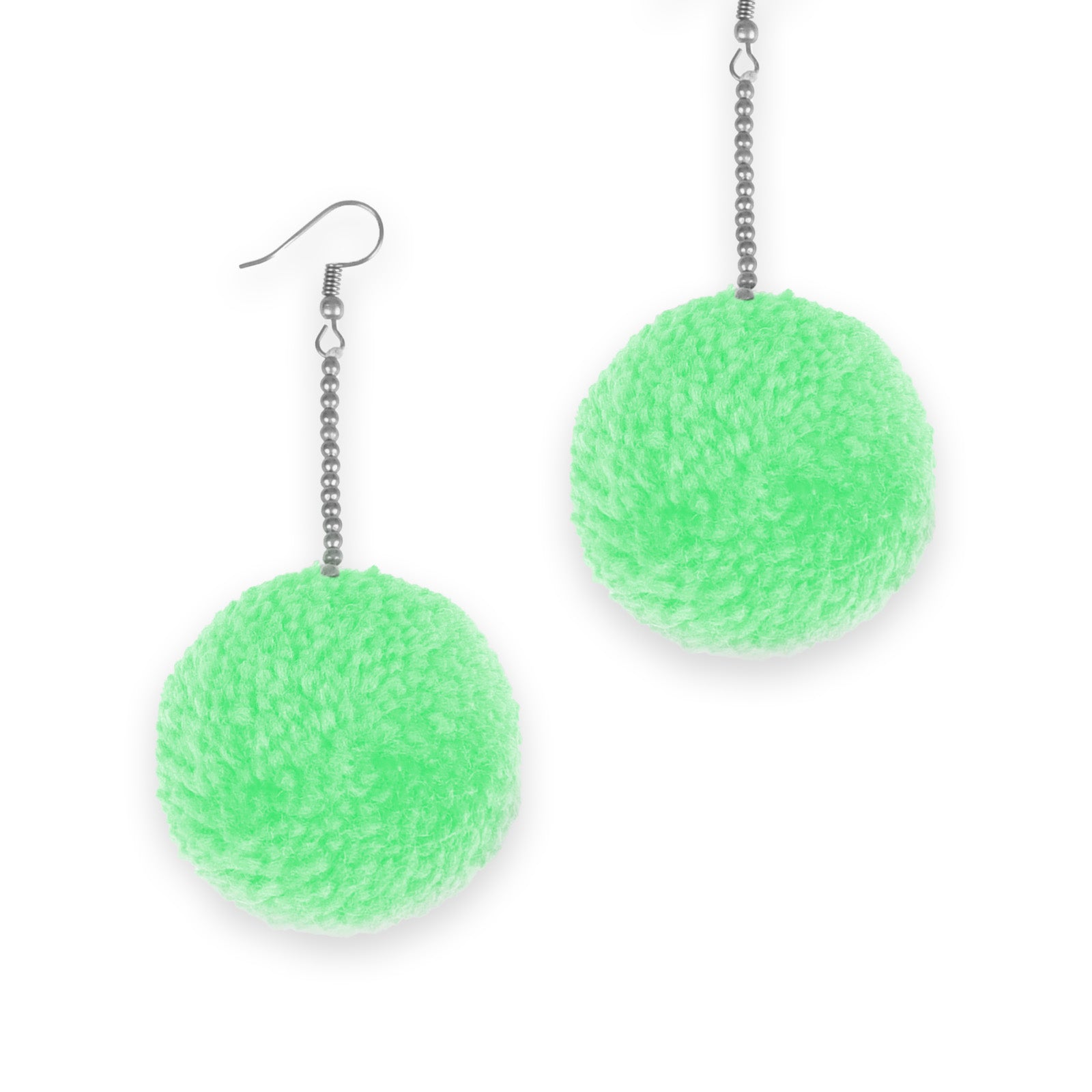 Pom Pom Earrings - Keshet Design