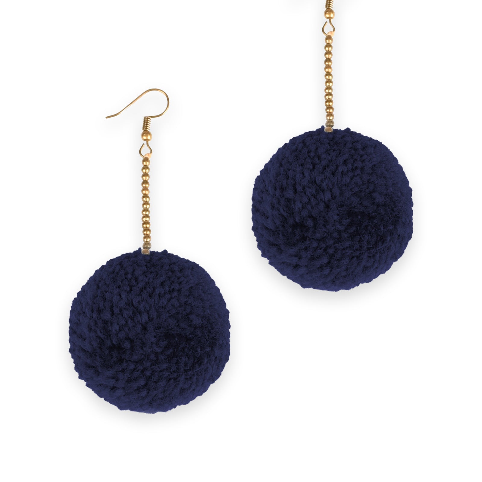 Pom Pom Earrings - Keshet Design