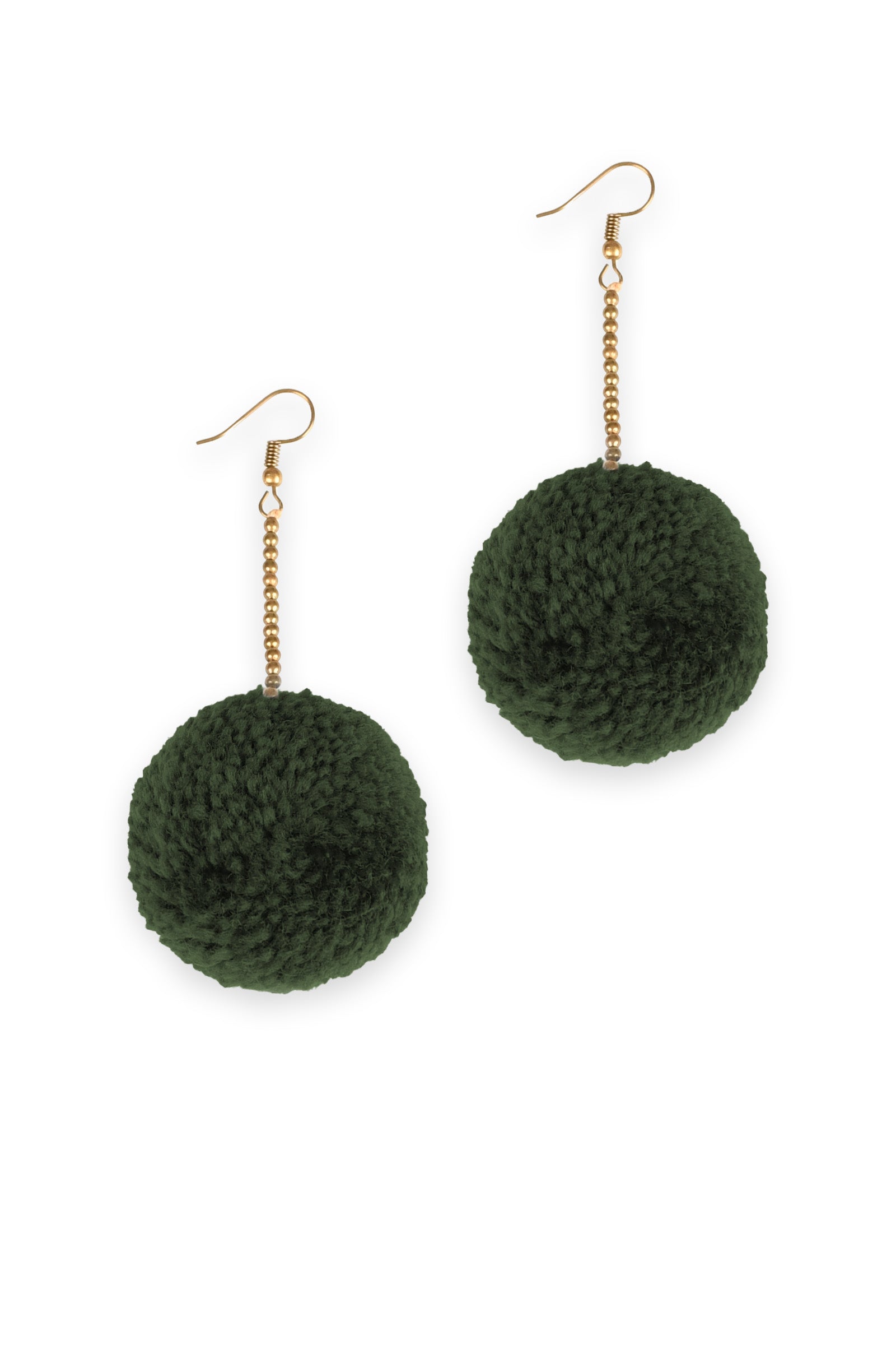 Pom Pom Earrings - Keshet Design