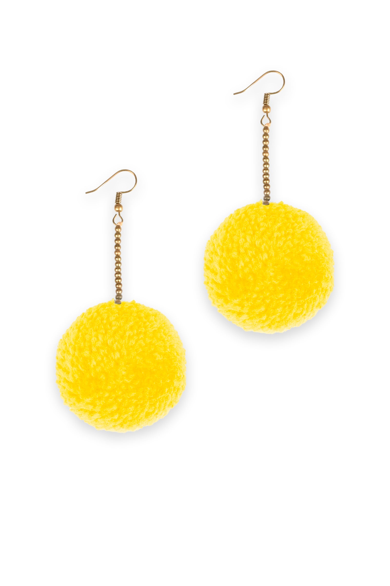 Pom Pom Earrings - Keshet Design
