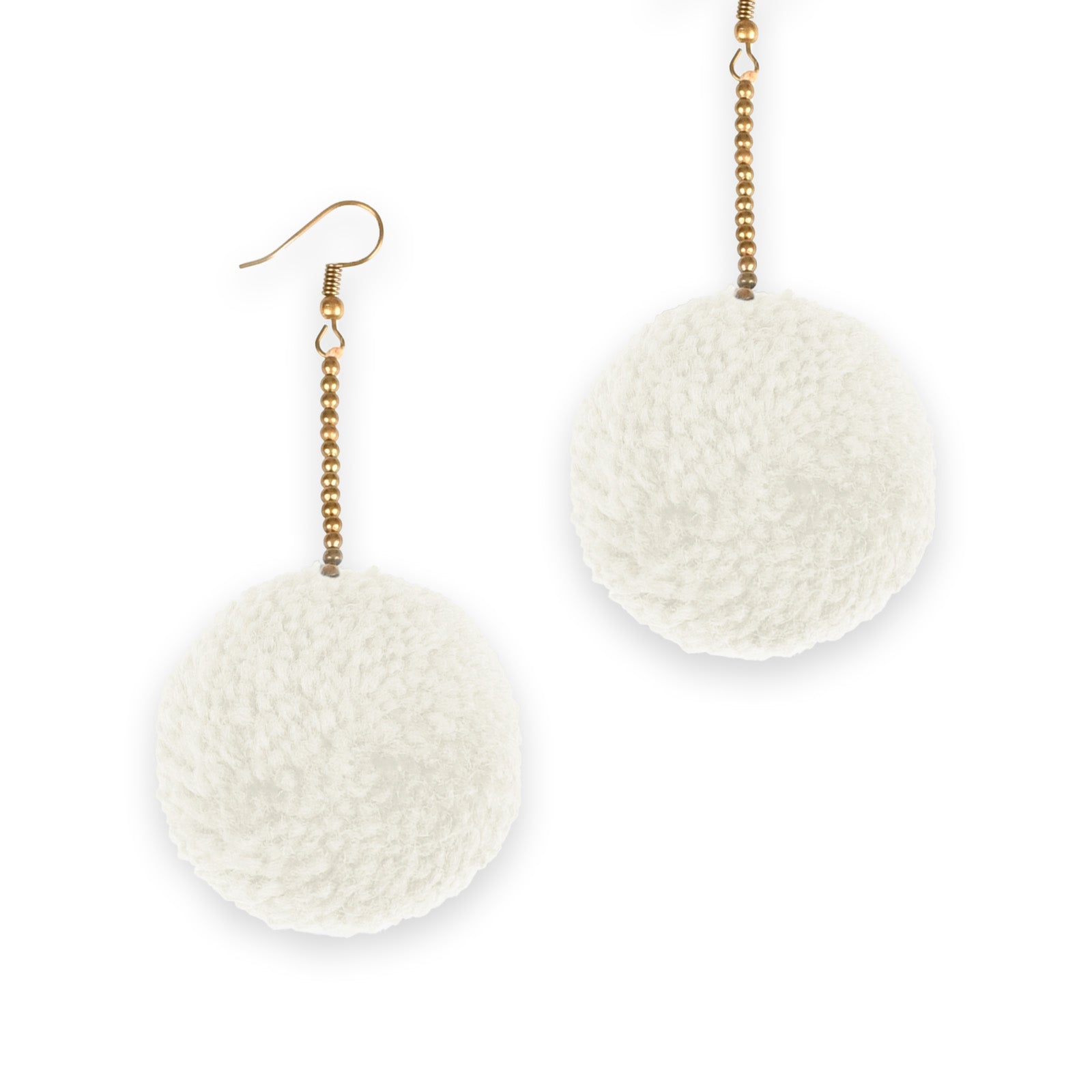 Pom Pom Earrings - Keshet Design