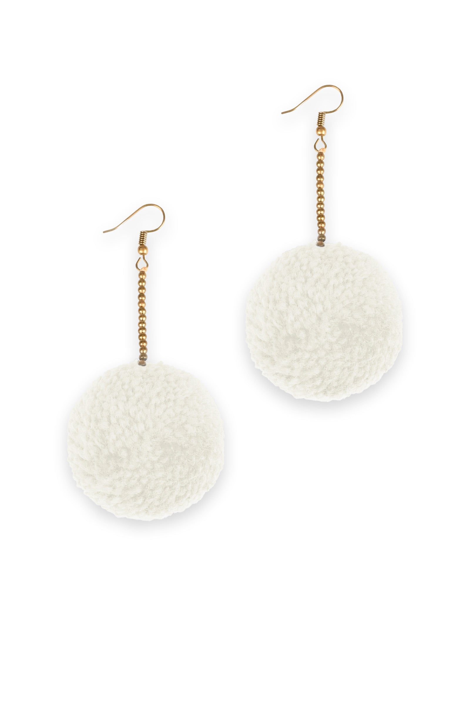 Pom Pom Earrings - Keshet Design