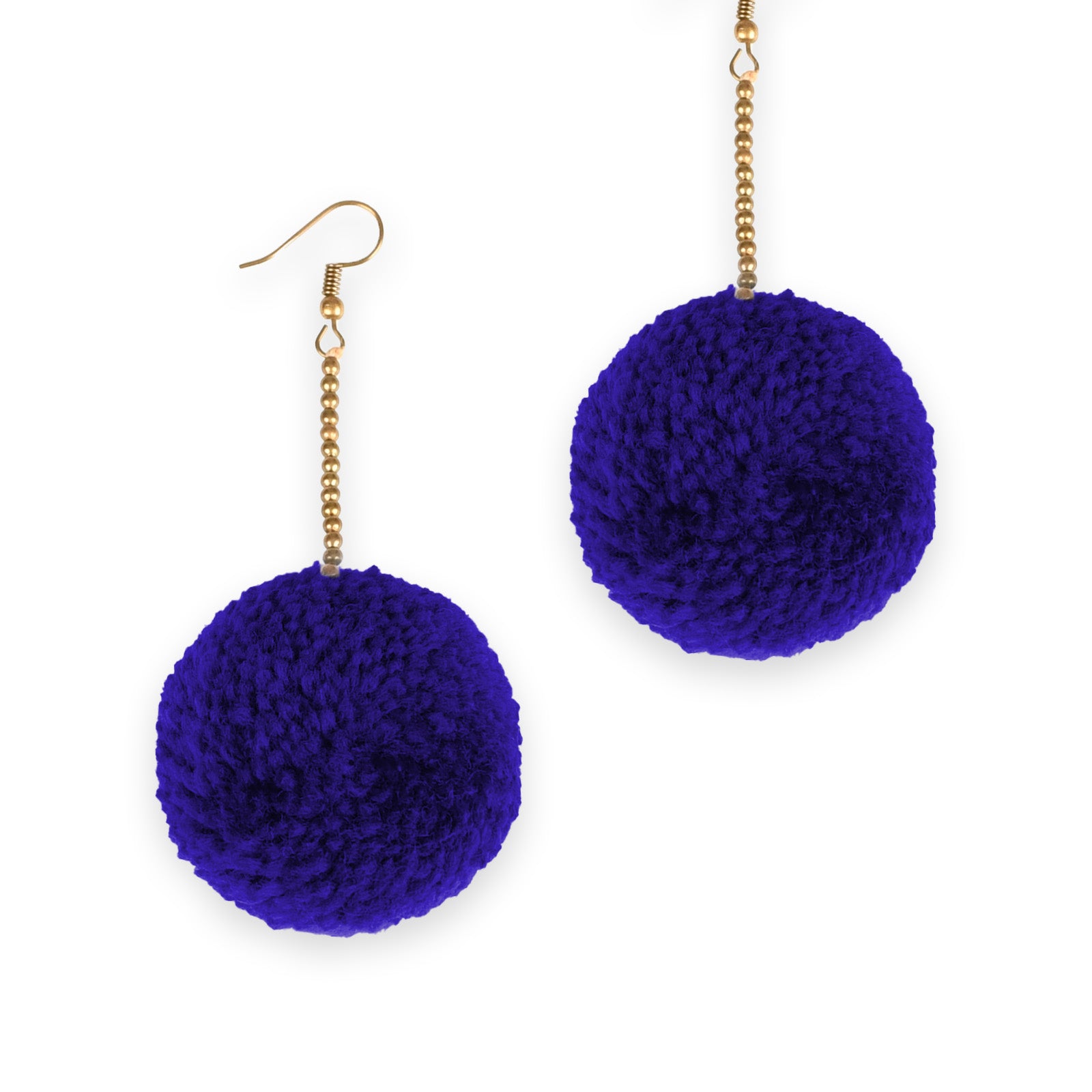 Pom Pom Earrings - Keshet Design
