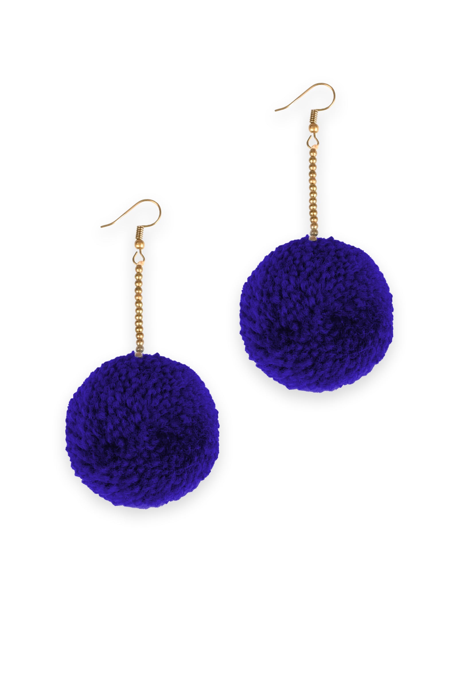 Pom Pom Earrings - Keshet Design