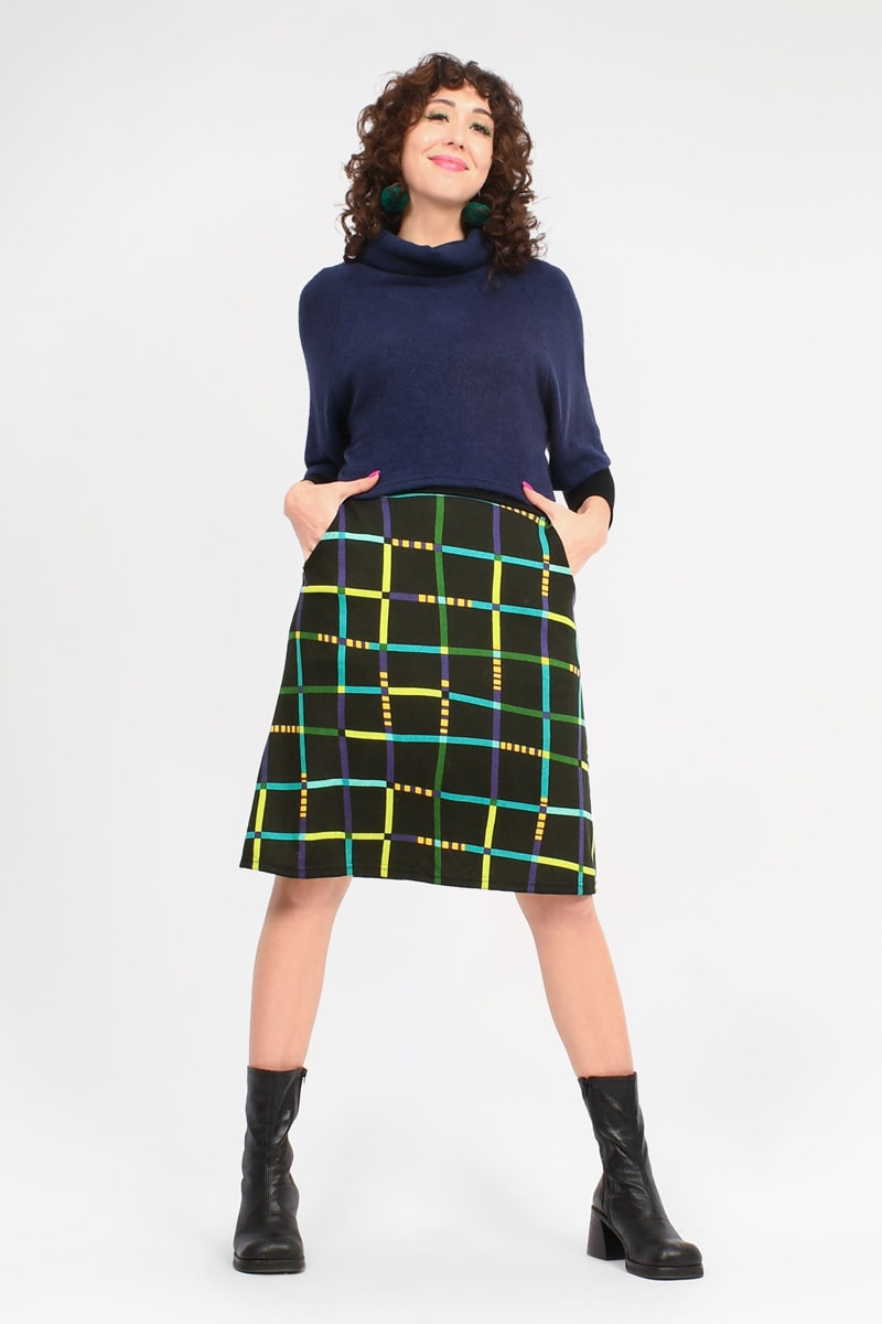 Gia 3/4 Knit Skirt - Keshet Design