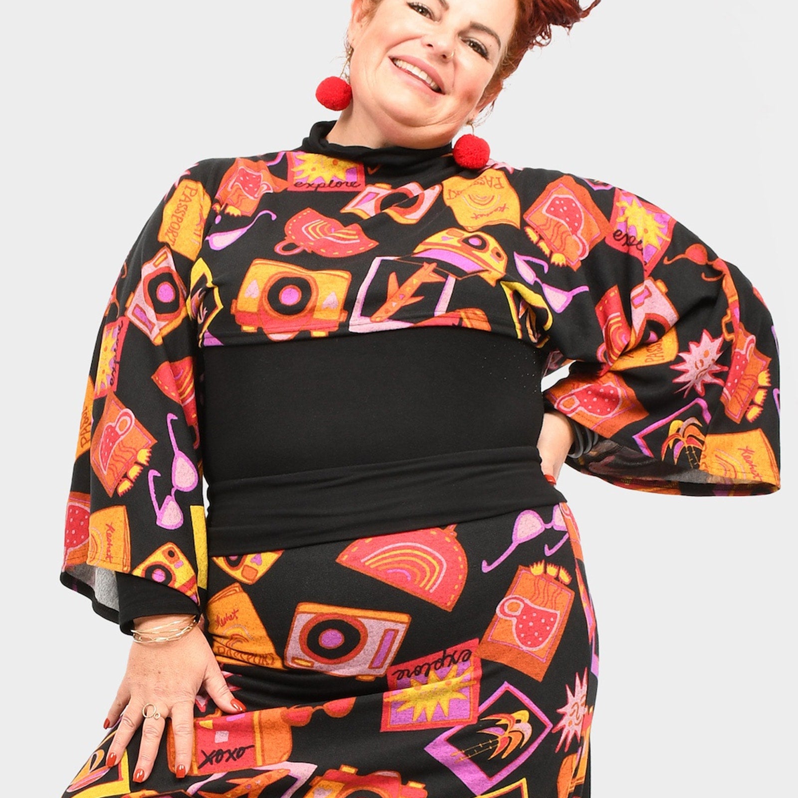 Raya Shrug Top