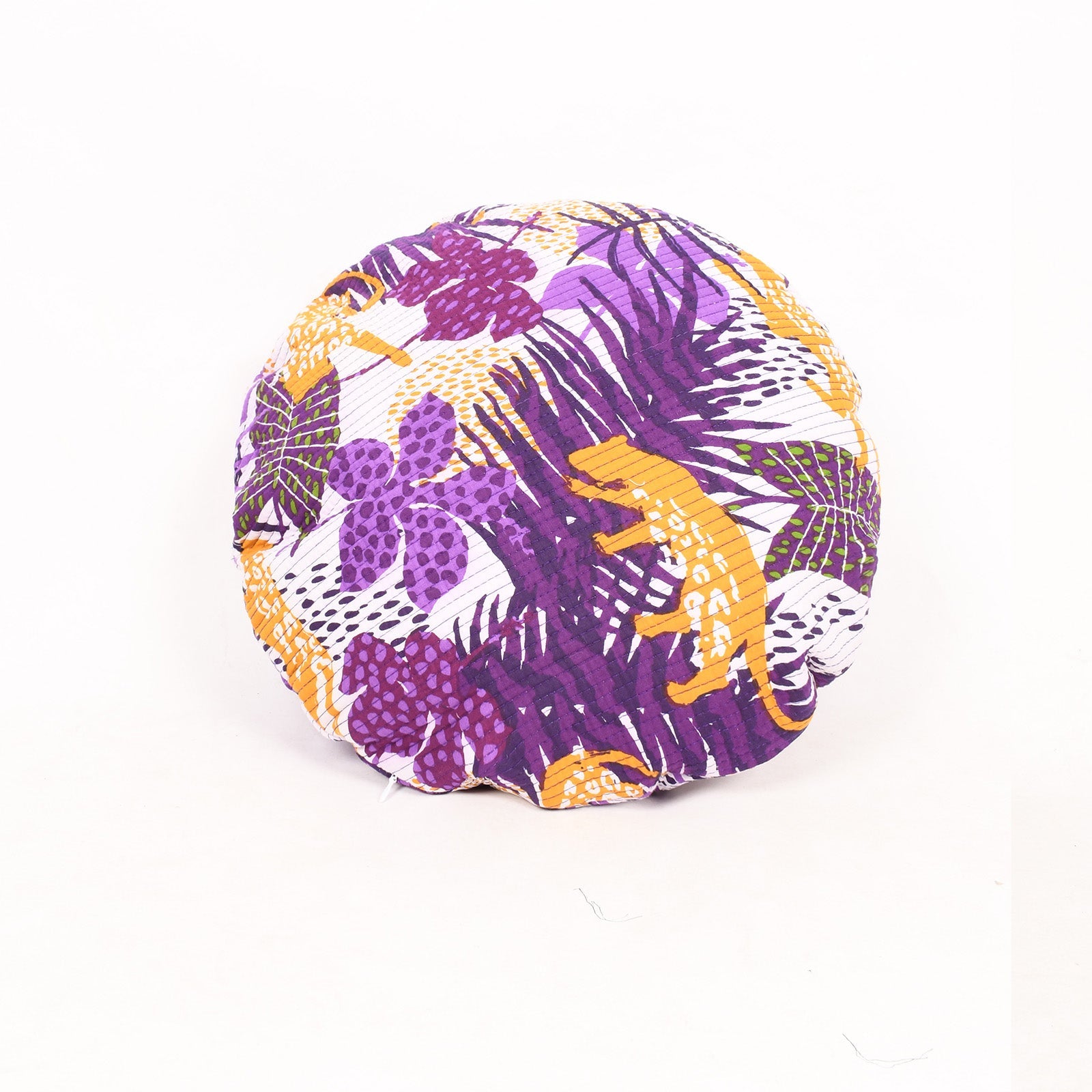 Quilted Round Cushion Cover