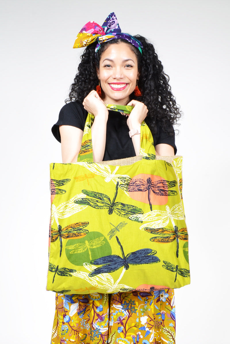 The Jute Bag - Keshet Unique Colourful Women's Clothing Tasmania Australia