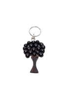 Small Wooden Tree Keyring - Keshet Design