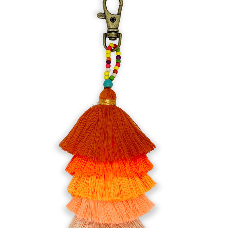 Kiki Tassel Keyring