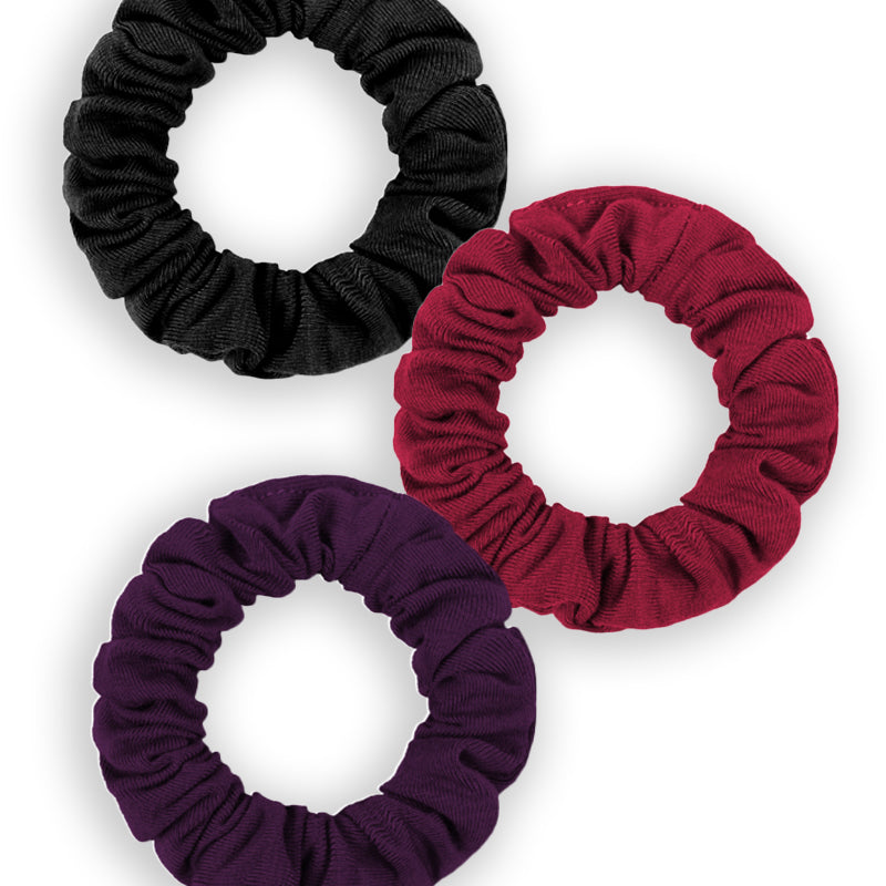 Scrunchie Plain - Set of 3