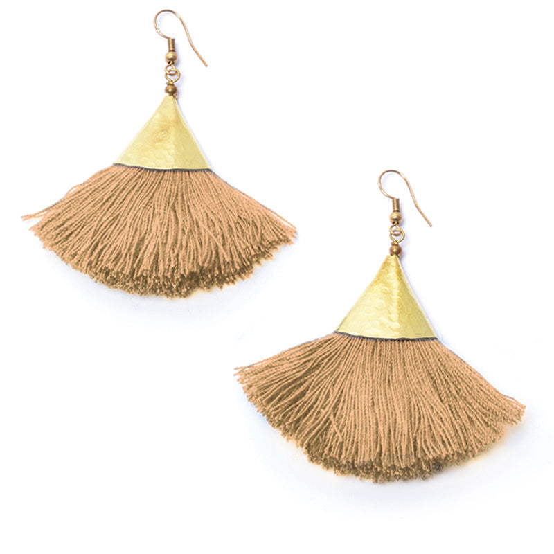 Elemental Triangle Earrings - Keshet Design