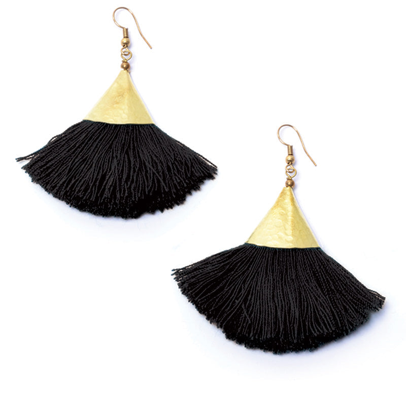 Elemental Triangle Earrings - Keshet Design
