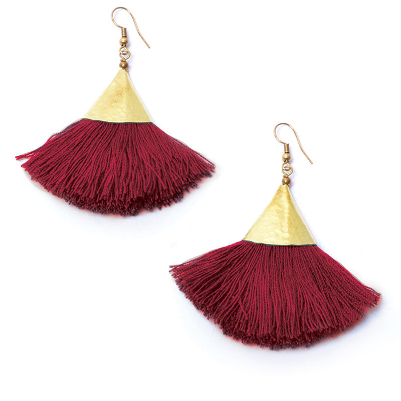 Elemental Triangle Earrings - Keshet Design