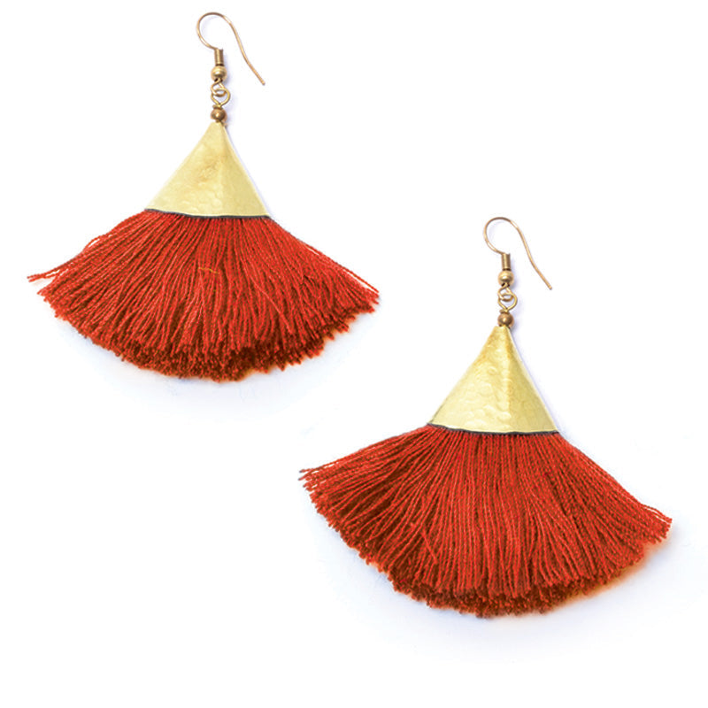 Elemental Triangle Earrings - Keshet Design
