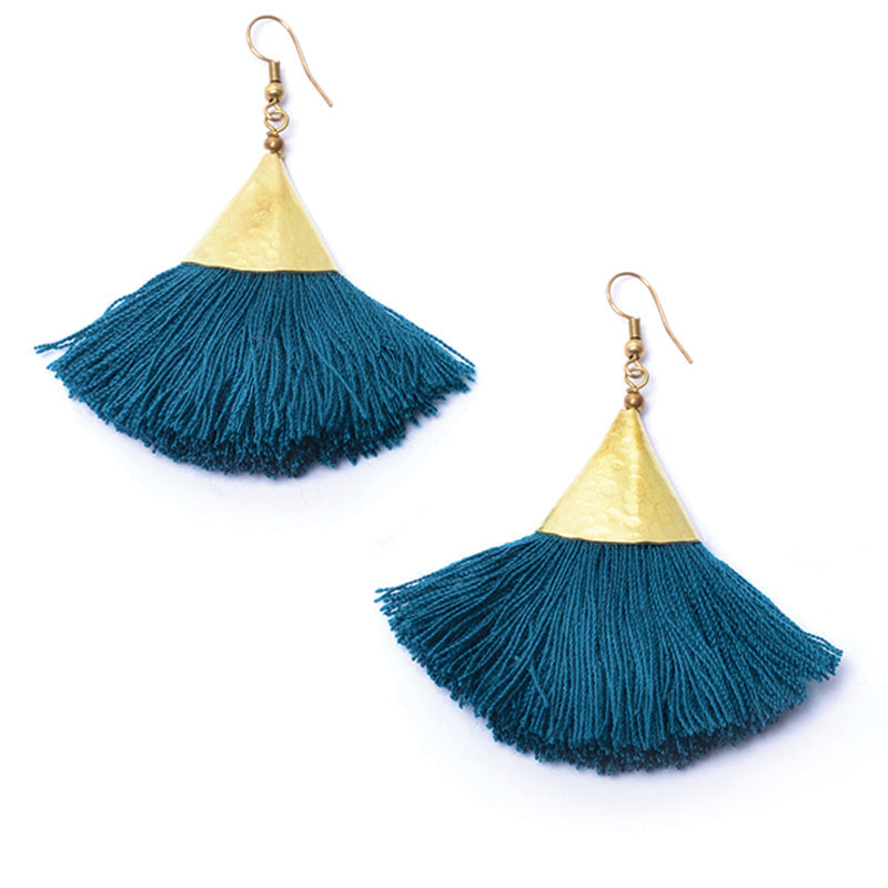 Elemental Triangle Earrings - Keshet Design