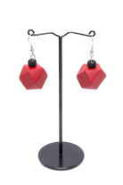 Wooden Cubic Earrings - Keshet Design