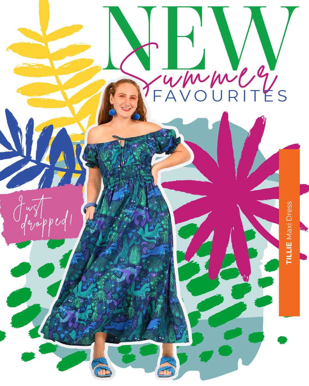 ✨JUST Dropped!✨ Corrina in NEW Prints + Our NEW Tillie Maxi! 😍 💕🌈