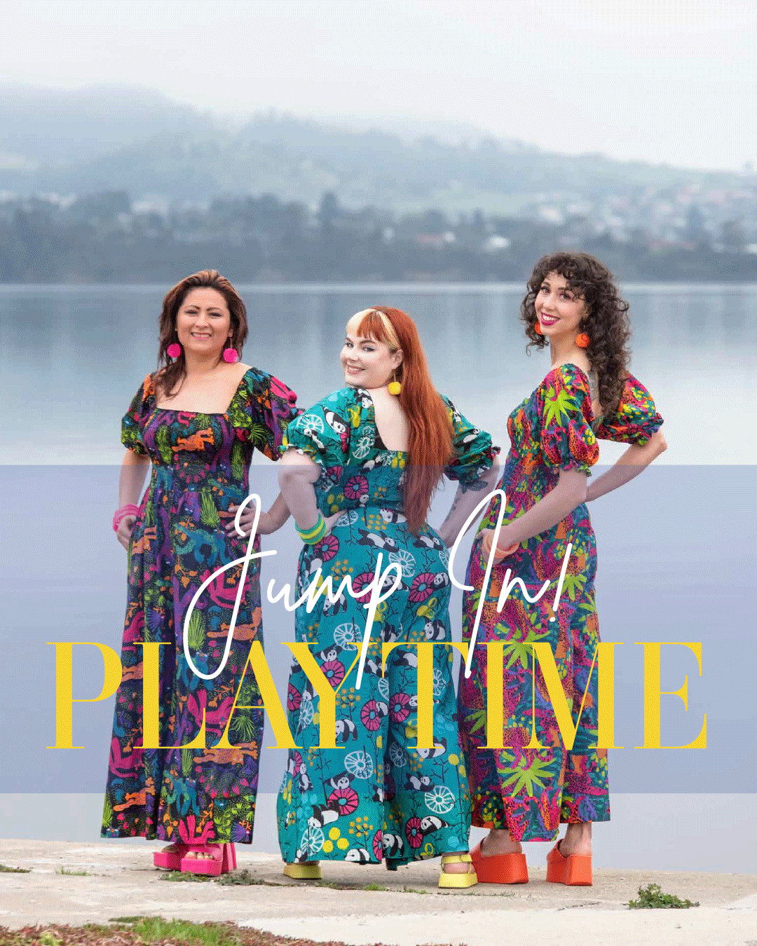 ✨Playtime! 🛼 Jump in and grab your new JUMPSUITS! 😉🌈