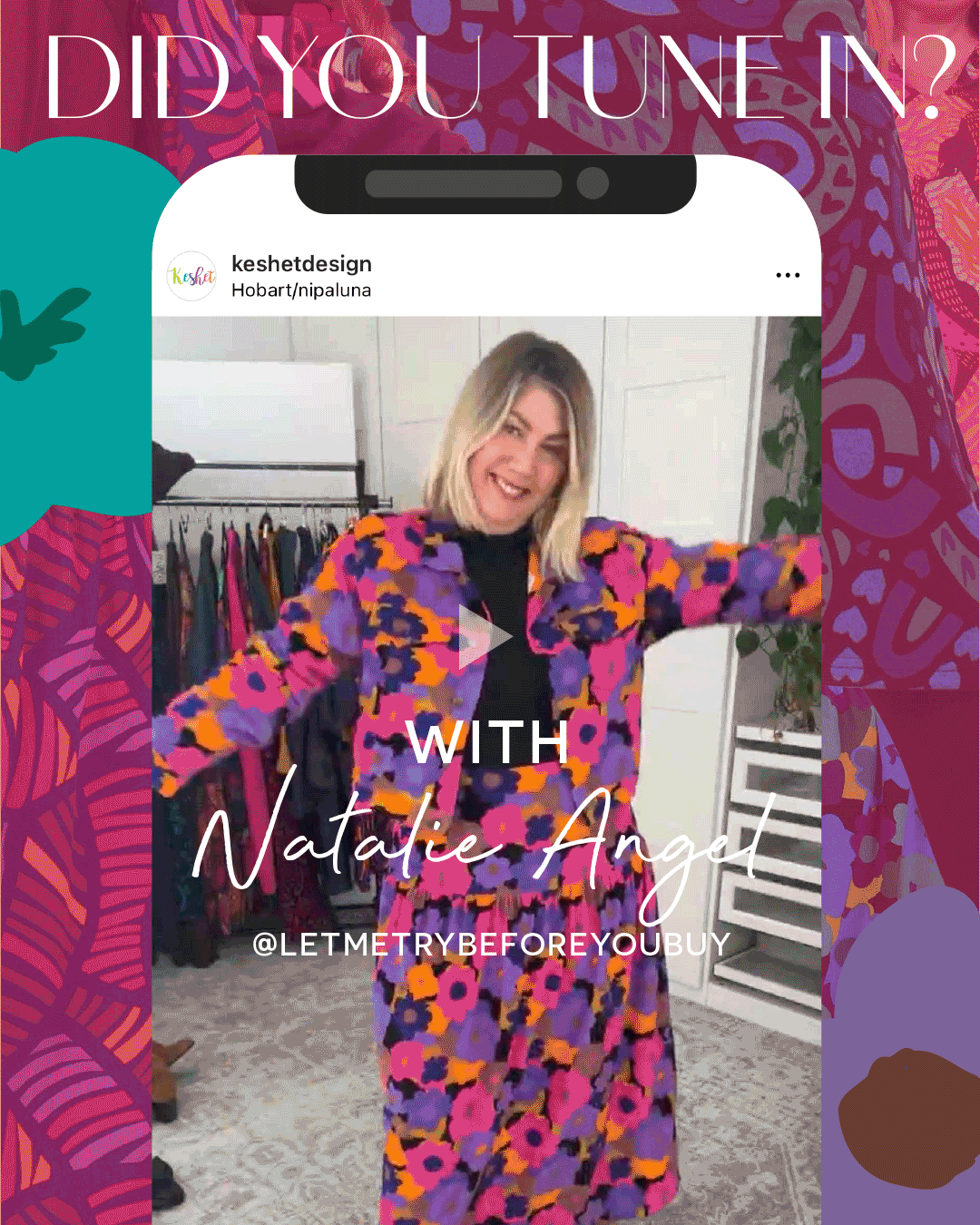 LIVE 🎬 Try On with Natalie Angel 😍