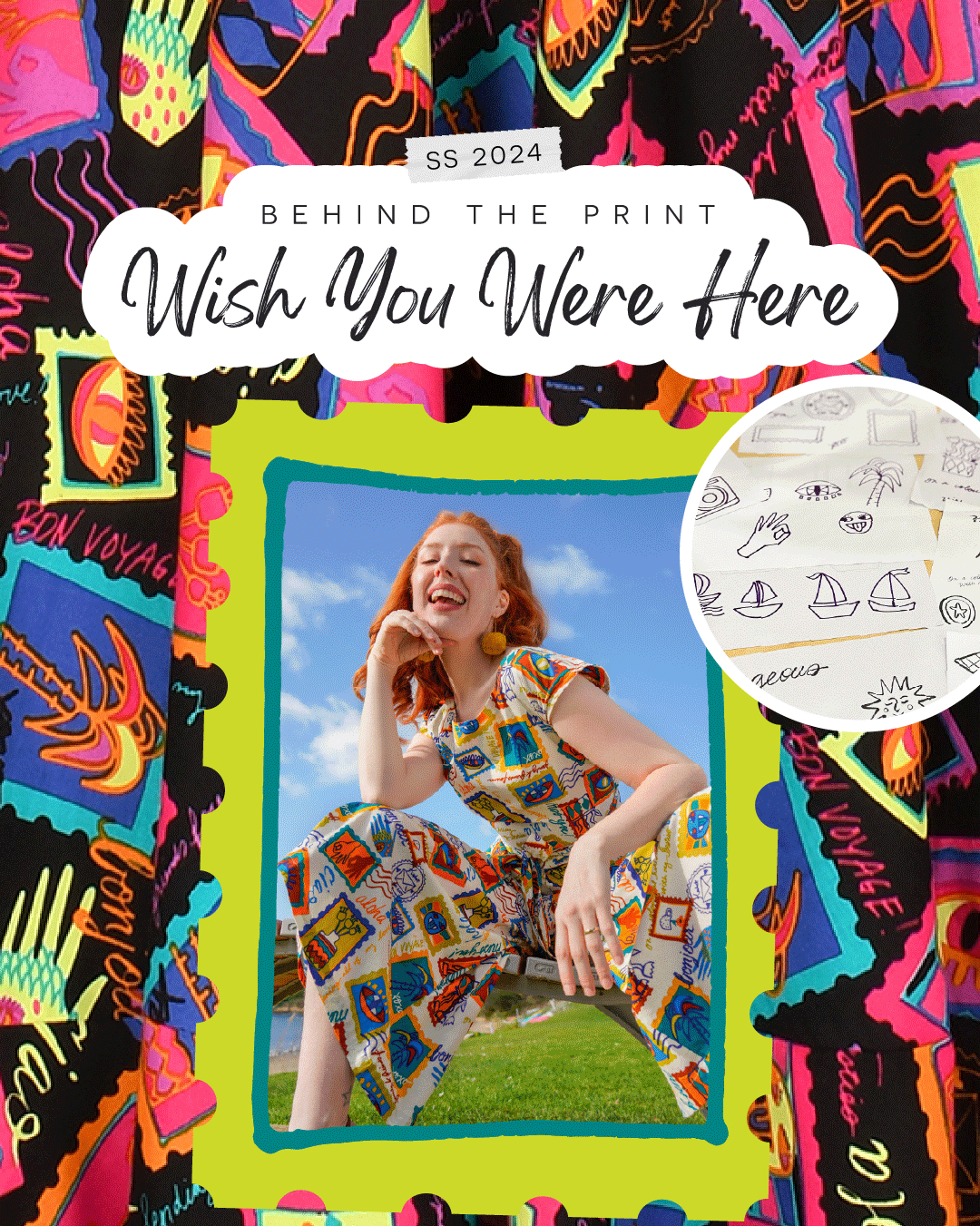 Wish you were here, babes! 🌈🌞