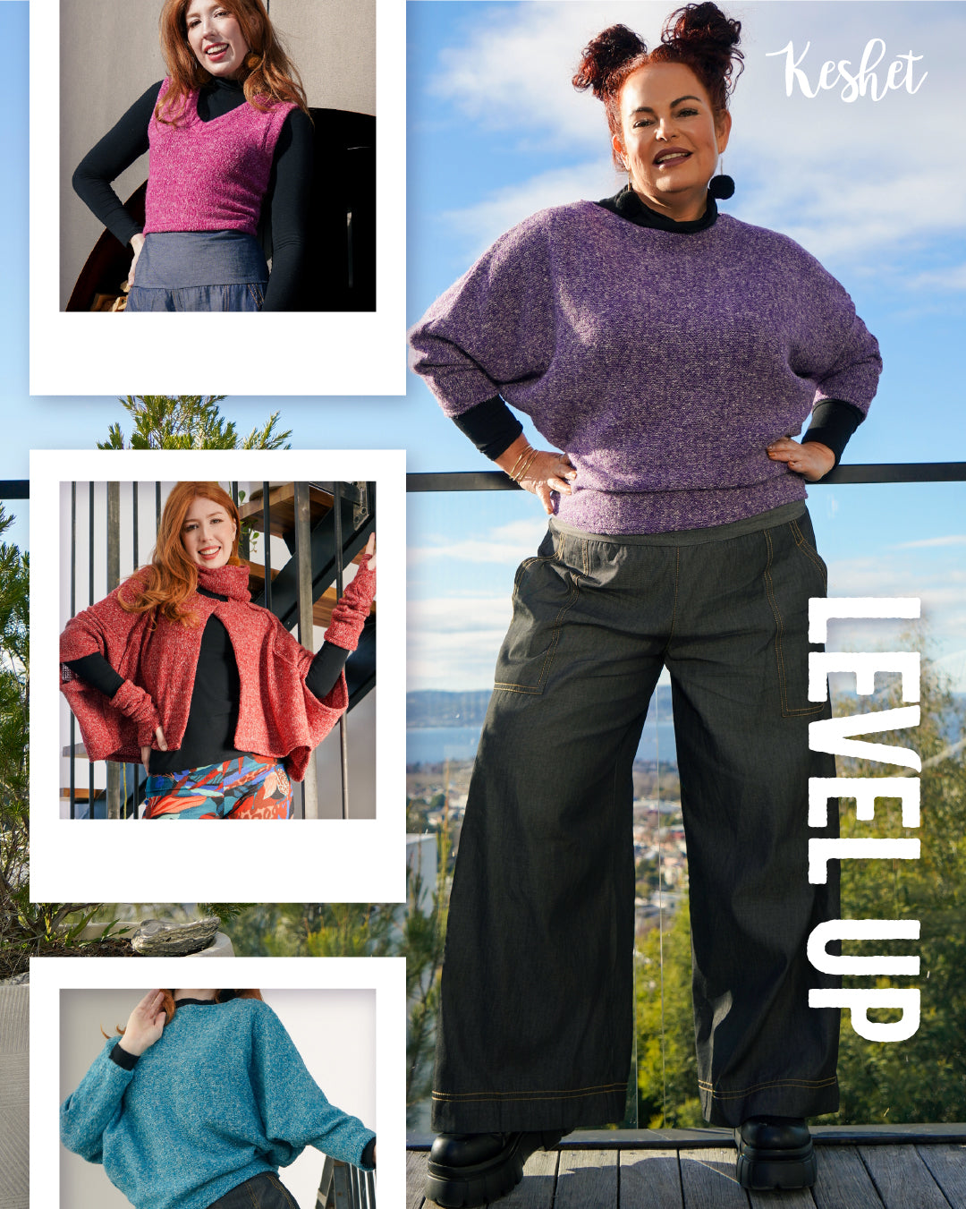 Level Up: NEW Elevated Knits in 8 Stunning Colours! ❄️