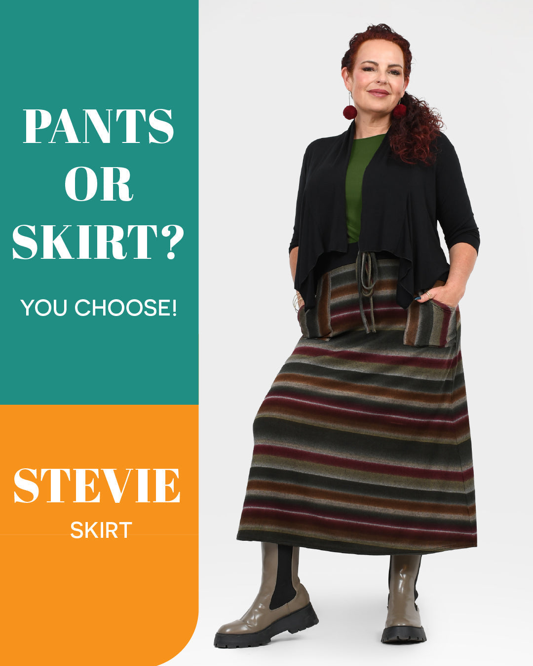 Pants or Skirt? Stevie Does Both! 💅