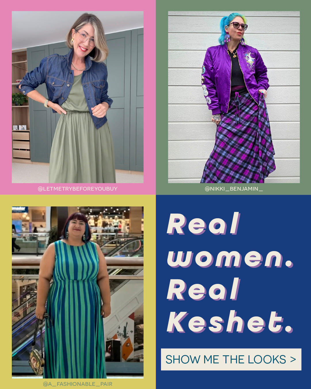 Real Women. Real Keshet. 🌈