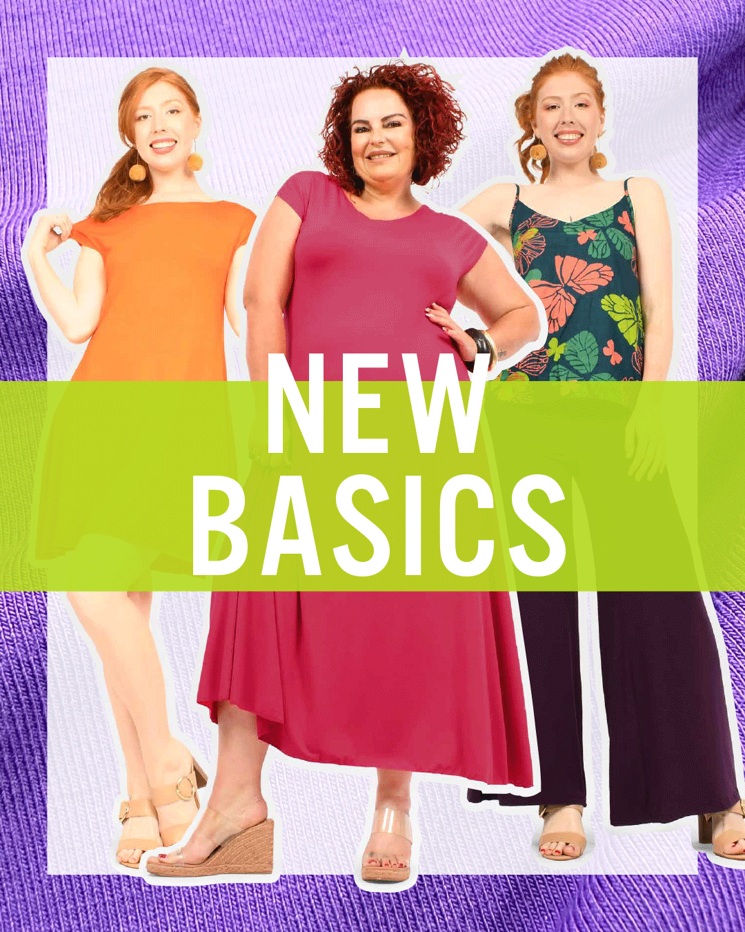 Colour your world with NEW BASICS! ❤️💛💚💙💜