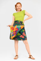 Aluula Long Reversible Button Skirt - Keshet Design