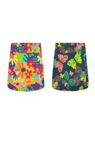 Aluula Short Reversible Button Skirt - Keshet Design